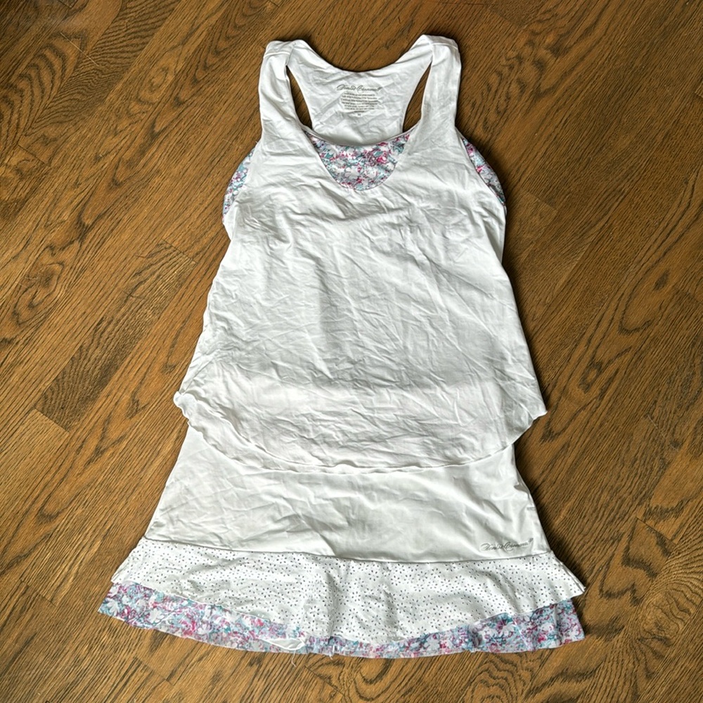 Denise Cronwall tennis outfit skirt and tank both size medium